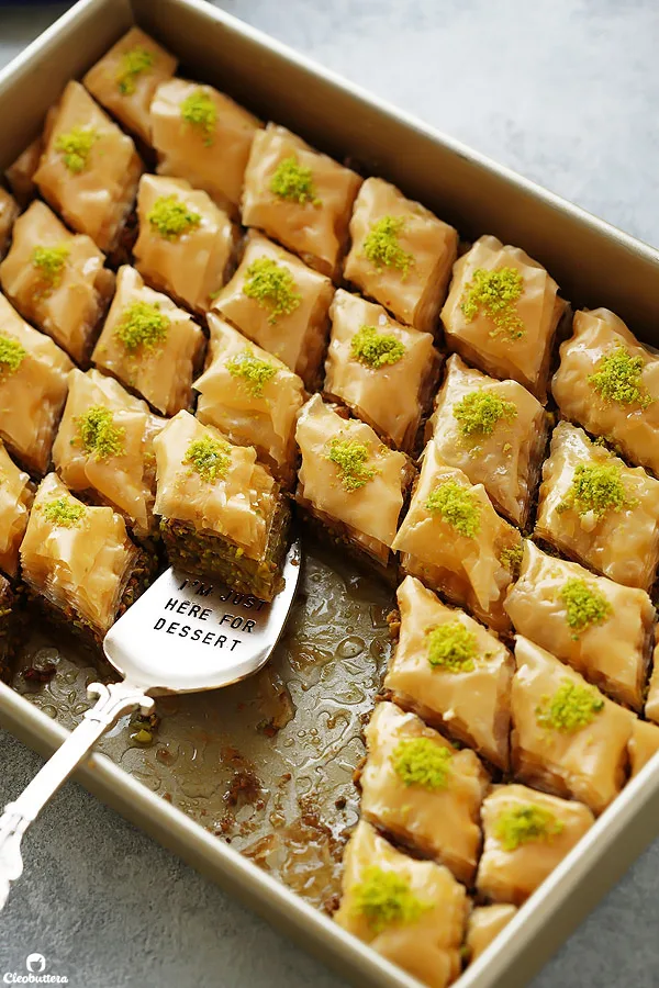 Pistachio Baklava