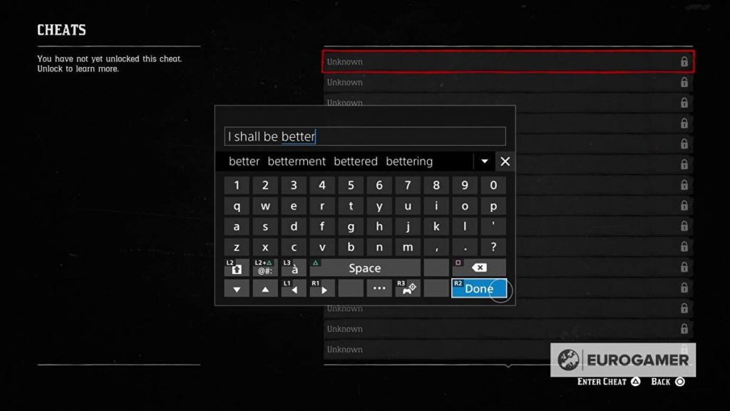 red dead redemption 2 cheats 4
